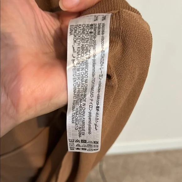 Zara Tan Sheer swim cover up Maxi Dress Sleeveless Resort Wear - Picture 14 of 14